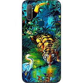 Чохол з картинкою силіконовий для Vivo Y15 Джунглі