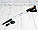 Трекінг палиці для спортивної скандинавської ходьби (Uolide, Black ) палки трекінгові скандинавські (пара), фото 5