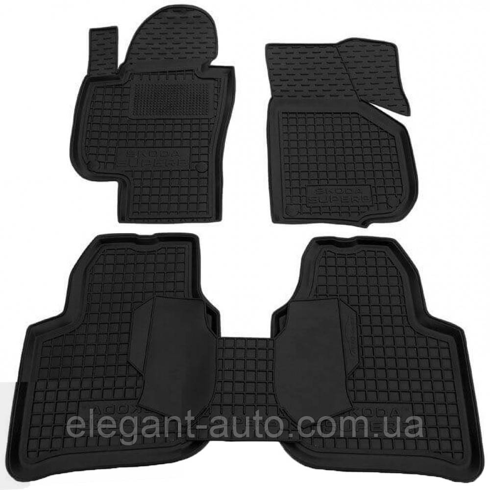 Килимки салона Skoda SuperB 2008-2015 "Avto-Gumm" 11295