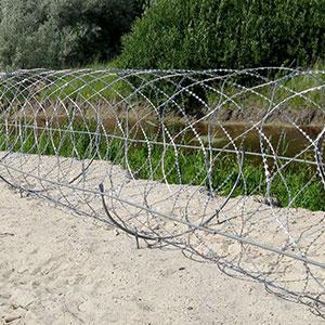 Йогоза Супер 1250/9 загородження колюче-різне спіральне