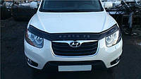 Дефлектор капота, мухобойка Hyundai Santa Fe 2007-2012 VIP