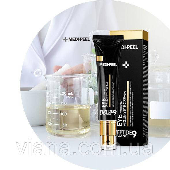 Омолоджувальний крем для повік із пептидами MEDI-PEEL Peptide Balance9 Eye Hyaluronic Volumy Eye Cream 40 мл