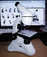 Мікроскоп монокулярний XSP-45, лінзи 4-10-40X, макс. збільшення 400X