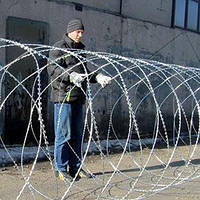 Йогоза Супер 1500/9 загородження колюче-різальне спіральне