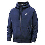 Толстовка спортивна Nike M NSW CLUB HOODIE FZ BB BV2645-410, фото 2