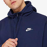 Толстовка спортивна Nike M NSW CLUB HOODIE FZ BB BV2645-410, фото 4