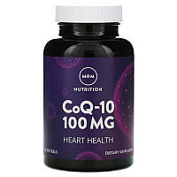 Коэнзим Q10, MRM, Nutrition "CoQ-10" для здоровья сердца, 100 мг (120 гелевых капсул)