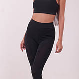 Стягуючі брюки з силіконовою смужкою Formeasy, легінси для йоги, безшовні легінси (7101), фото 9