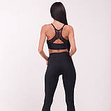 Стягуючі брюки з силіконовою смужкою Formeasy, легінси для йоги, безшовні легінси (7101), фото 3