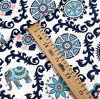 Польська бязь "Індія на білому", фото 3