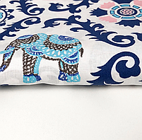 Польська бязь "Індія на білому", фото 2