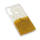 Чохол силіконовий Fashion popsoket для Samsung Galaxy A21 A215 gold, фото 2