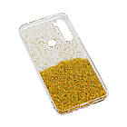 Чохол силіконовий Fashion popsoket для Samsung Galaxy A21 A215 gold, фото 3