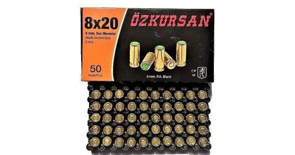Холостий Патрон Ozkursan 8 мм.
