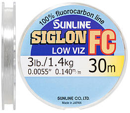 Флюорокарбон Sunline SIG-FC 30m 0.140 mm 1.4 kg поводковый