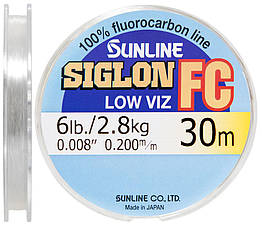 Флюорокарбон Sunline SIG-FC 30m 0.20 mm 2.8 kg поводковый