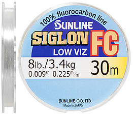 Флюорокарбон Sunline SIG-FC 30m 0.225 mm 3.4 kg поводковый