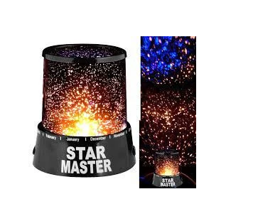 Star Master лампа-нічник, проєктор зоряного неба стар майстер