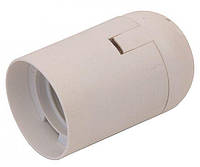 Патрон Е27 білий пластиковий підвісний YK 763