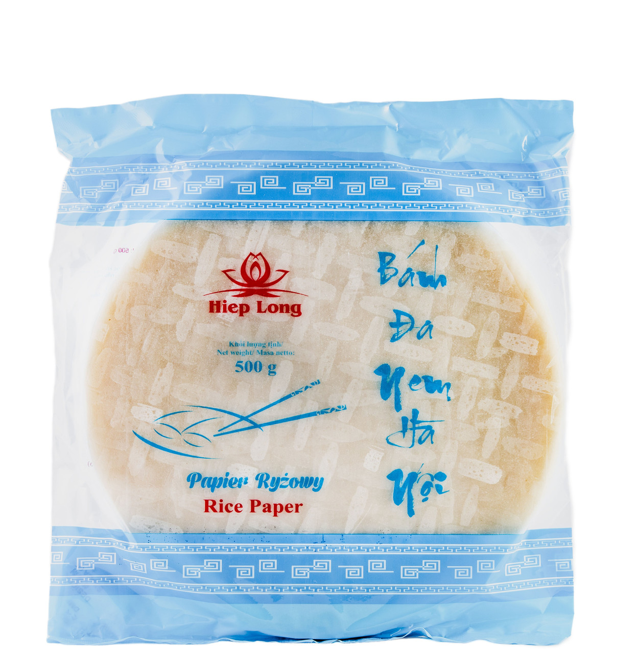 Папір рисовий для смаження BAN DA NEM HA NOI 76 аркушів (+/- 4 шт) Hiep Long 500 г