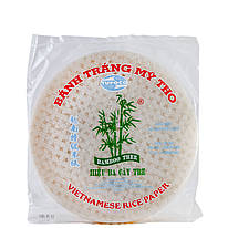 Папір рисовий для спрінг-ролів 33 листів (+/- 3шт) 22 см BANH TRANG MY THO Tufoco 340 г