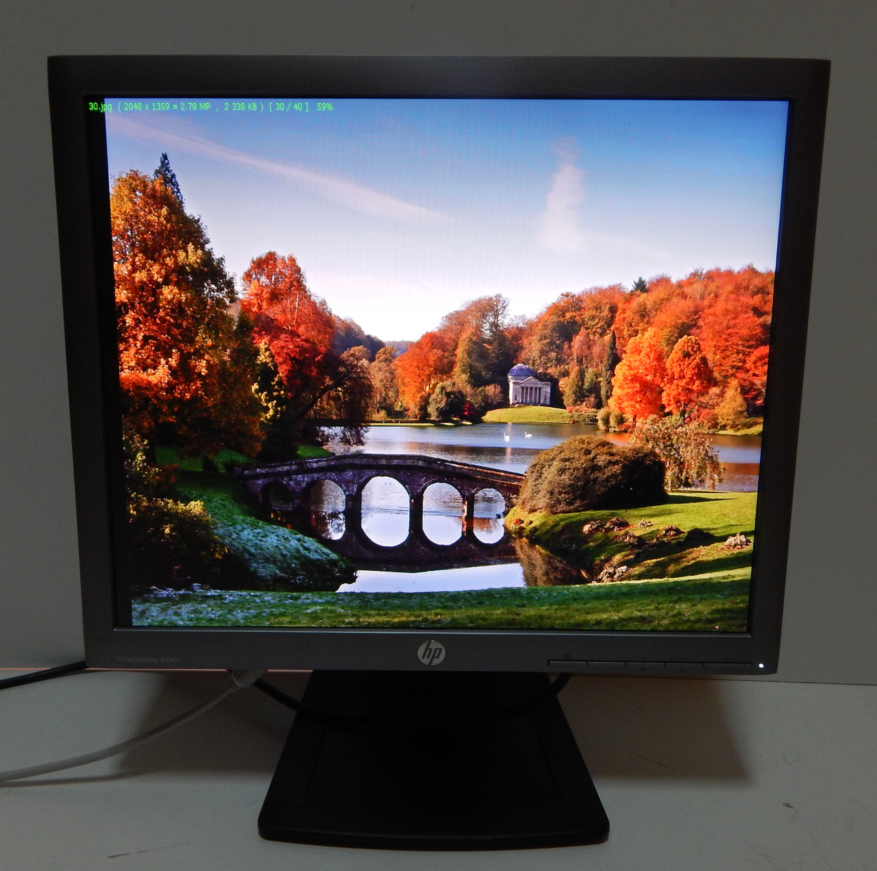 Монітор HP EliteDisplay E190i IPS LED 19 дюймів, фото 1