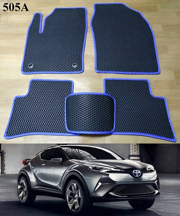 Килимки ЕВА в салон Toyota C-HR '16-, фото 2