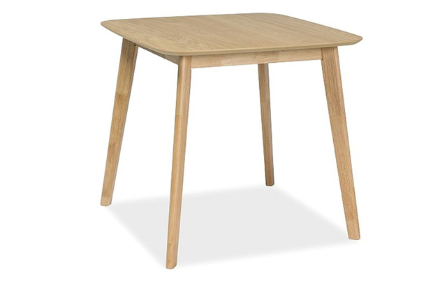 Квадратний обідній стіл Signal Mosso III 80x80 см для кухні дуб в скандинавському стилі Польща Квадратний обідній стіл Signal Mosso III 80x80 см для кухні дуб в скандинавському стилі Польща