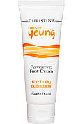 CHRISTINA Forever Young Pampering Foot Cream — Пом'якшувальний крем для ніг, 75 мл