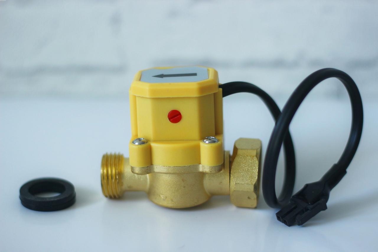 Реле протоку води NPO 3/4" з регулюванням | Для насосів та станцій, фото 1