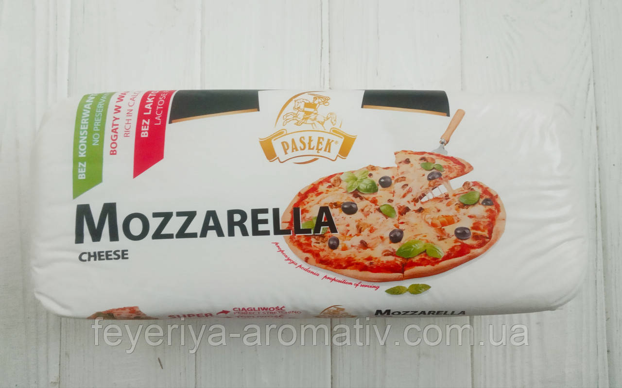 Сир моцарела Paslek mozzarella 1кг (Польща)