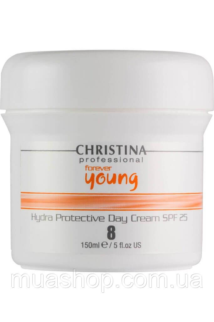 CHRISTINA Forever Young Hydra Protective Day Cream SPF 25 — Денний крем з SPF 25 (крок 8), 150 мл