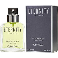 Чоловічі парфуми Calvin Klein Eternity For Men Туалетна вода 100 ml/мл ліцензія