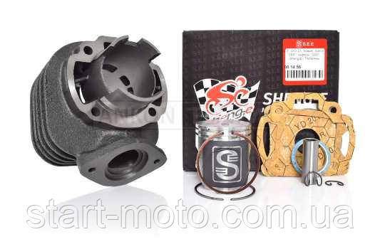 Циліндр комплект Honda 65cm3 TOPIC AF-38 (Ø44 p-12) Оригінал Taiwan фірма (SEE) Тефлон., фото 1