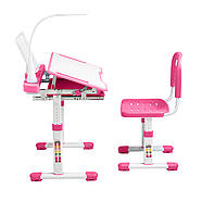 Ергономічний комплект Cubby парта і стілець-трансформери Vanda Pink, фото 7