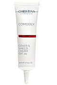 CHRISTINA Comodex Cover&Shield Cream SPF 20 — Крем із тонувальним ефектом і SPF 20, 30 мл