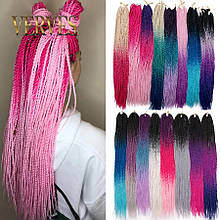 Зизи косички плетіння кольорові коси Брейди кольорові косички коси вплетення афроволоси афрокосичок