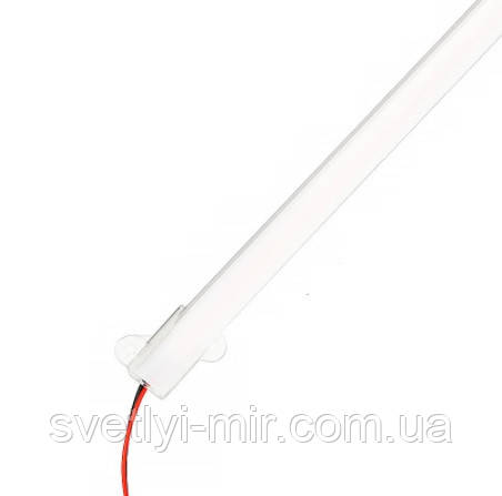Світлодіодна лінійка LED SMD Bright 2835-144 220V 220В 100 см 6000К, фото 1