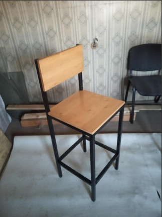 Барный стол и стулья из металла в стиле ЛОФТ Лофт подойдет для баров, кафе, кухни и просто Вашего дома - фото 5 - id-p1239868634