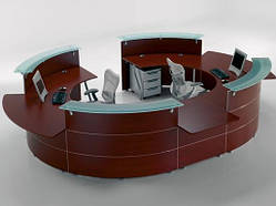 Рецепції, стійки персоналу,office reception desk