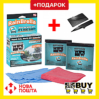 Антидождь жидкость для защиты стекла от воды и грязи Rain Brella. Антидождь для автомобиля. Автохимия