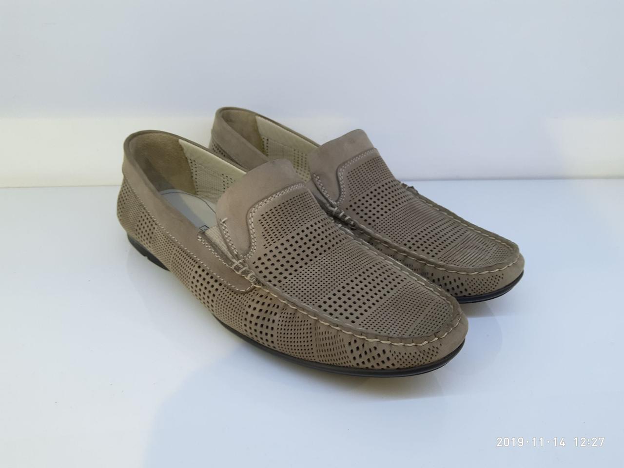 Мокасини Etor 11383-818-755 бежевий