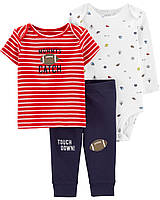Футболка + Боді + Штани Carters для хлопчика 6 міс 61-69 див. Костюм трійка