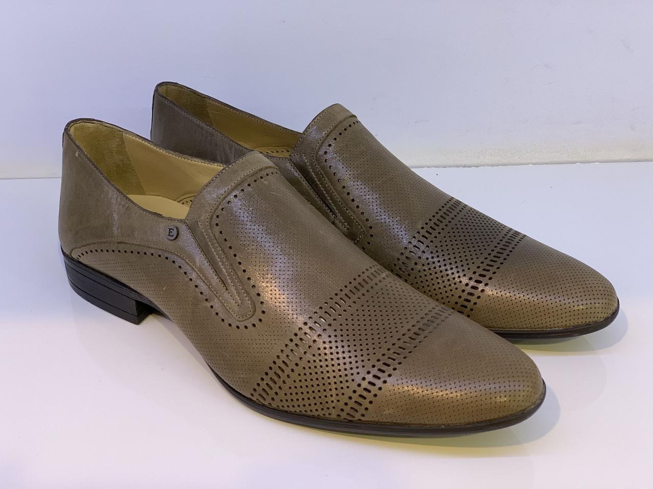 Туфлі Etor 10298-7117 коричневий