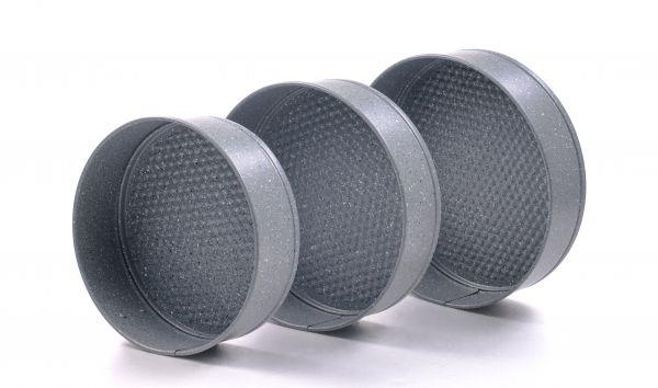 Формы разъемные набор Con Brio для выпекания Eco Granite 3 шт. 22 * 7/24 * 7/26 * 7 см толщ. 0,4мм