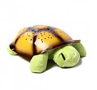 Ночник проектор черепаха Turtle Night Sky с USB кабелем светильник зеленый