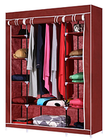 Складной тканевый шкаф Storage Wardrobe на 3 секции органайзер для одежды