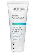 CHRISTINA Elastin Collagen Azulene Moisture Cream with A,E&HA — Зволожувальний крем для нормальної шкіри, 60 мл