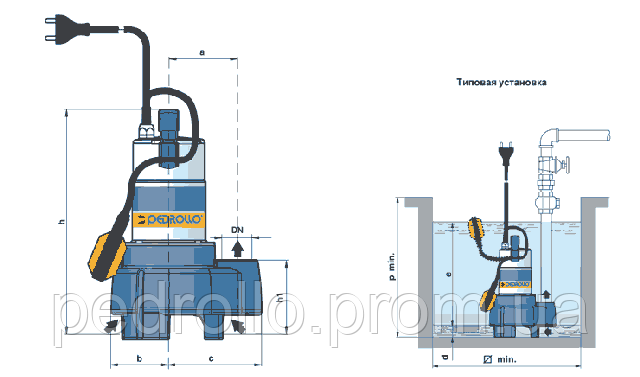 Канализационная насосная станция SAR 100-ZXm 1A/40 - фото 4 - id-p14640242