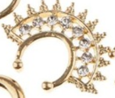 Фейк септум позолота. Сережки в ніс обманка. Імітація пірсингу септуму